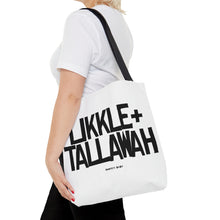 Load image into Gallery viewer, White Likkle and Tallawah Tote Bag