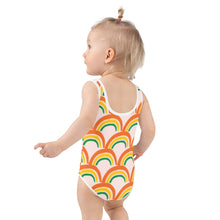 Load image into Gallery viewer, Rasta Rainbow Kids Swimsuit