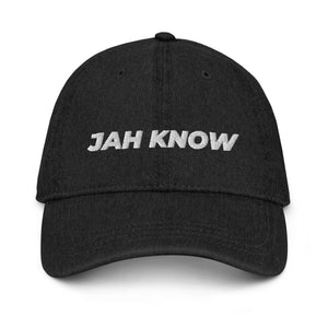 Unisex Jah Know Denim Hat