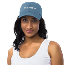 Load image into Gallery viewer, Unisex Jah Know Denim Hat